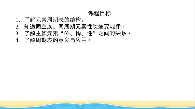 高中化学专题5微观结构与物质的多样性1.2元素周期表及其应用课件苏教版必修104