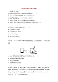 2022届高三化学一轮复习考点特训化学反应速率与化学平衡2含解析