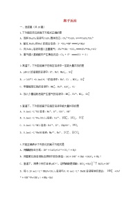 2022届高三化学一轮复习考点特训离子反应1含解析