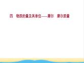 福建专用高中化学课时练4物质的量及其单位__摩尔摩尔质量课件鲁科版必修1