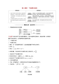 化学必修1第3节 化学中常用的物理量-物质的量第2课时学案设计