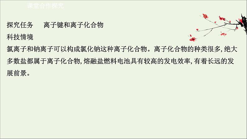 浙江专用高中化学课时检测23离子键课件新人教版必修第一册08