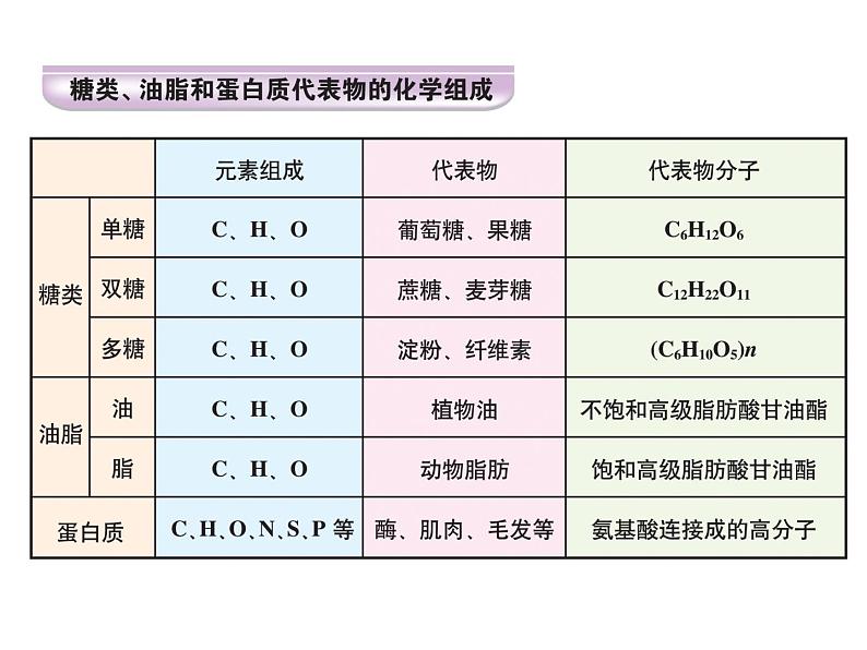 高中化学必修2课件全集：第3章 第4节 基本营养物质03