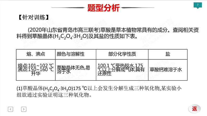 2022届高考化学二轮专项突破 类型9  化学实验综合课件PPT第7页