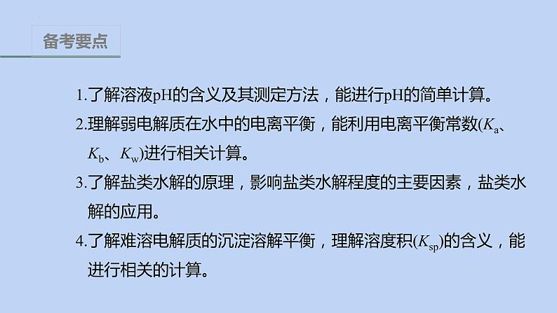 2022高考化学二轮复习专题7电解质溶液课件第2页