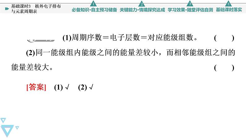 2021-2022学年高中化学新鲁科版选择性必修2 第1章第2节原子结构与元素周期表第2课时 课件第6页