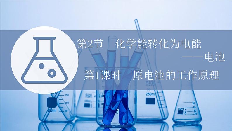 2021-2022学年高中化学新鲁科版选择性必修1 第1章 第2节 第1课时 原电池的工作原理 课件（41张）第1页