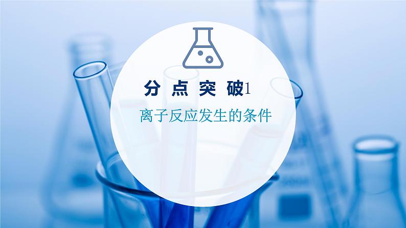 2021-2022学年高中化学新鲁科版选择性必修1 第3章 第4节 第1课时 离子反应发生的条件及离子反应的应用 课件（39张）03