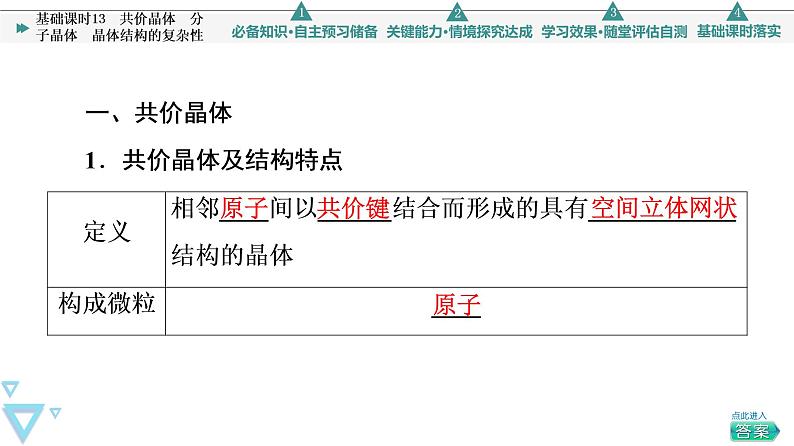 2021-2022学年高中化学新鲁科版选择性必修2 第3章第2节几种简单的晶体结构模型第2课时 课件（89张）04