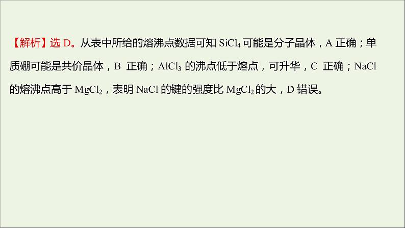 2021_2022学年新教材高中化学专题5微观结构与物质的多样性第三单元从微观结构看物质的多样性课时练课件苏教版必修106