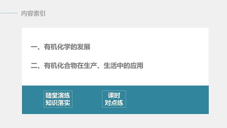 高中化学苏教版（2021）选择性必修3 专题1 第一单元　有机化学的发展与应用（47张PPT）03