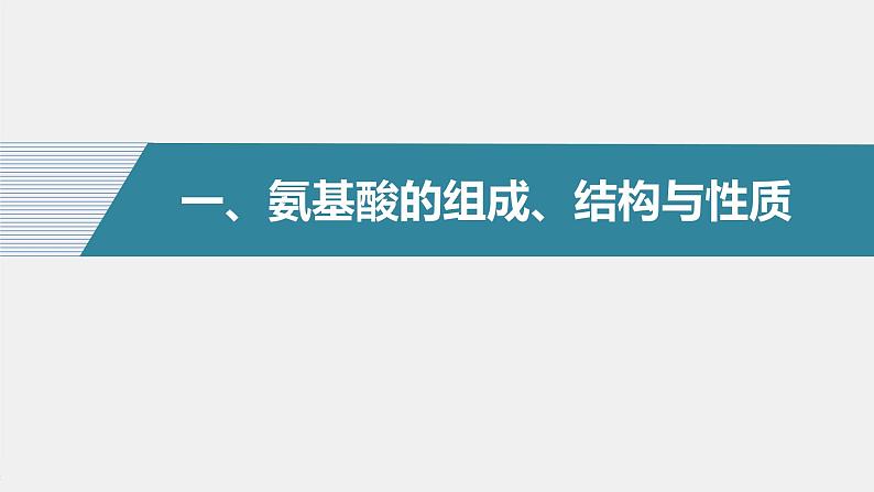 高中化学苏教版（2021）选择性必修3 专题6  第二单元 第1课时　氨基酸、蛋白质（76张PPT）04