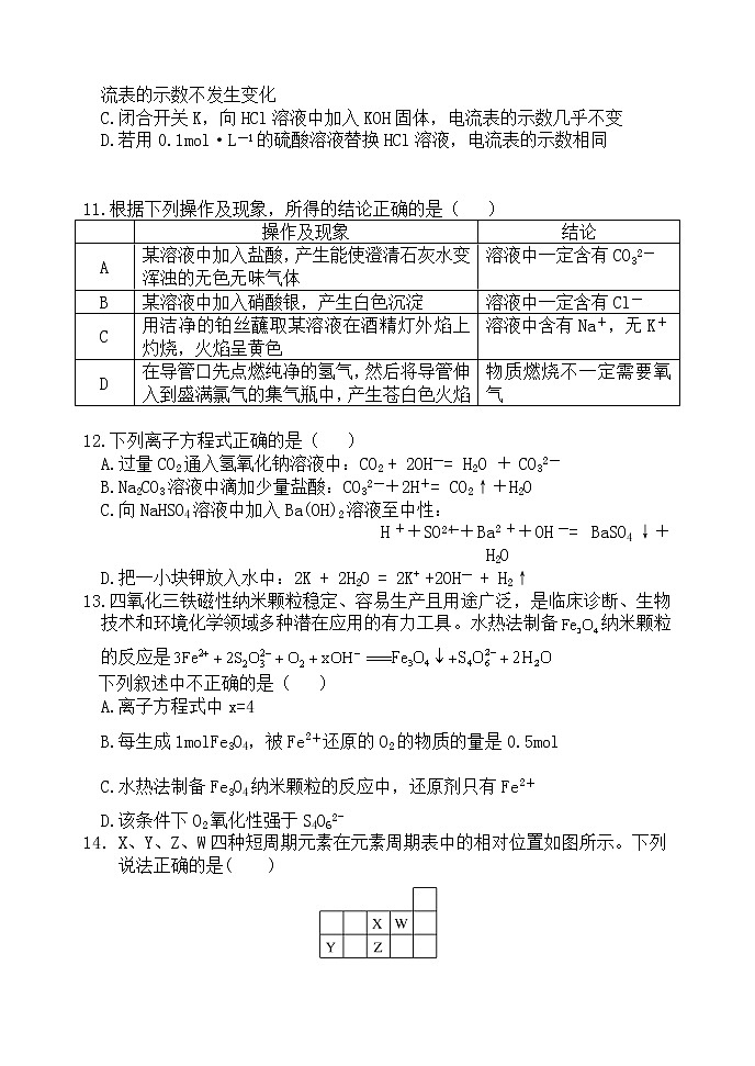 辽宁省六校协作体2021-2022学年高一下学期期初考试化学试题无答案第3页