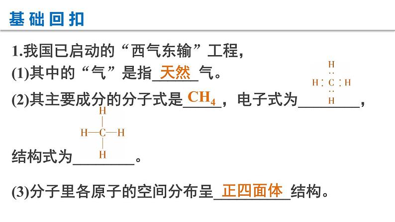 【考前三个月】2022届高考化学（2019新人教版）考前专题复习课件：专题4 常见有机化合物及其应用第4页