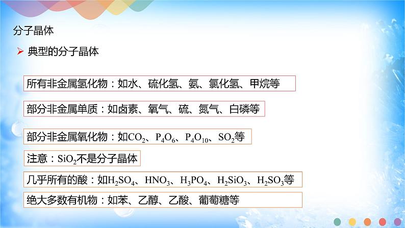 3.2.1 分子晶体-2021-2022学年高二化学选择性必修二+同步精品课件+教学设计+学案+同步习题（有答案）04