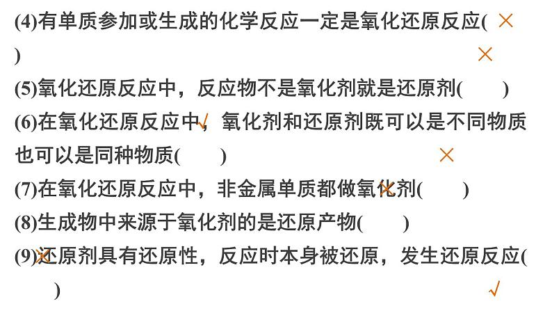 【考前三个月】2022届高考化学（2019新人教版）考前专题复习课件：专题2 氧化还原反应第5页