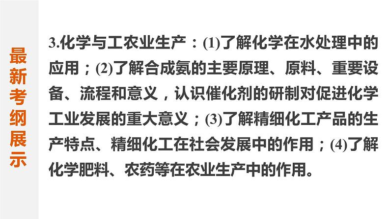 【考前三个月】2022届高考化学（2019新人教版）考前专题复习课件：专题6 化学与技术04