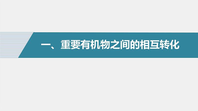 高中化学苏教版（2021）选择性必修3 专题5 第三单元 第2课时　重要有机物之间的转化及合成路线（107张PPT）04