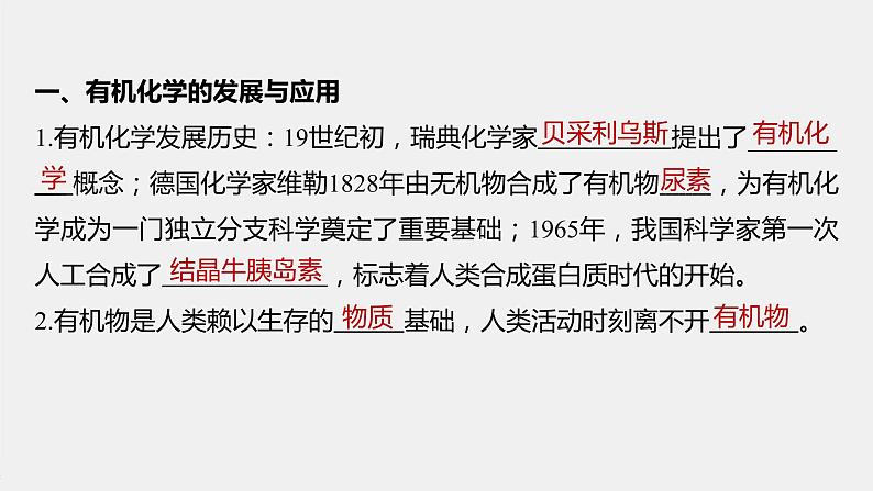 高中化学苏教版（2021）选择性必修3 专题1 专题知识体系构建与核心素养提升（18张PPT）04