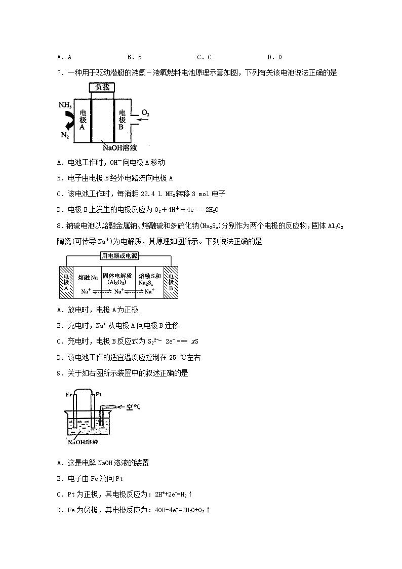 2021_2022学年高中化学第一章化学反应与能量转化化学反应中能量及物质的转化利用二练习含解析鲁教版选择性必修1第3页