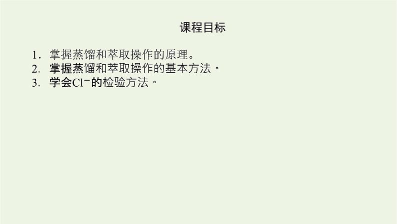 2021_2022学年高中化学专题2研究物质的基本方法1.2蒸馏和萃任件苏教版必修1课件PPT第4页