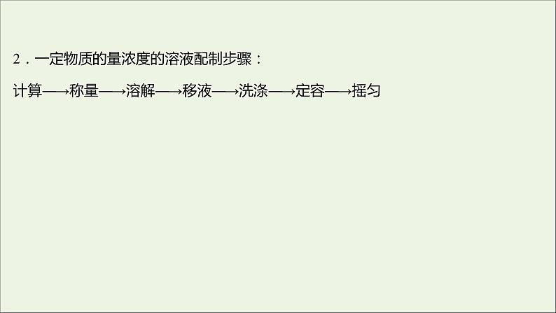 2021_2022学年高中化学专题2研究物质的基本方法第二单元第1课时物质的量浓度课件苏教版必修1第6页