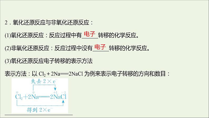 2021_2022学年高中化学专题3从海水中获得的化学物质第一单元第2课时氧化还原反应含配平课件苏教版必修105