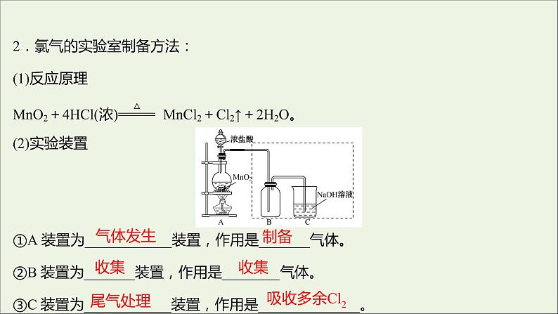 2021_2022学年高中化学专题3从海水中获得的化学物质第一单元第1课时氯气的制备性质及应用课件苏教版必修1第4页