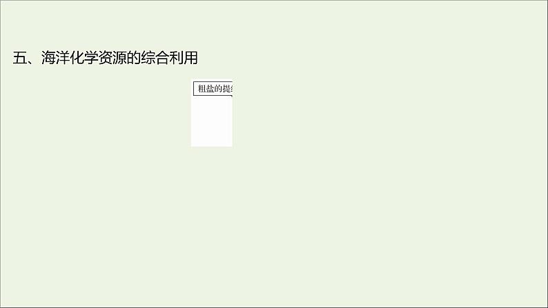 2021_2022学年高中化学专题3从海水中获得的化学物质阶段素养提升课课件苏教版必修1第7页