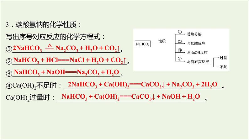 2021_2022学年高中化学专题3从海水中获得的化学物质第二单元第2课时碳酸钠碳酸氢钠课件苏教版必修105