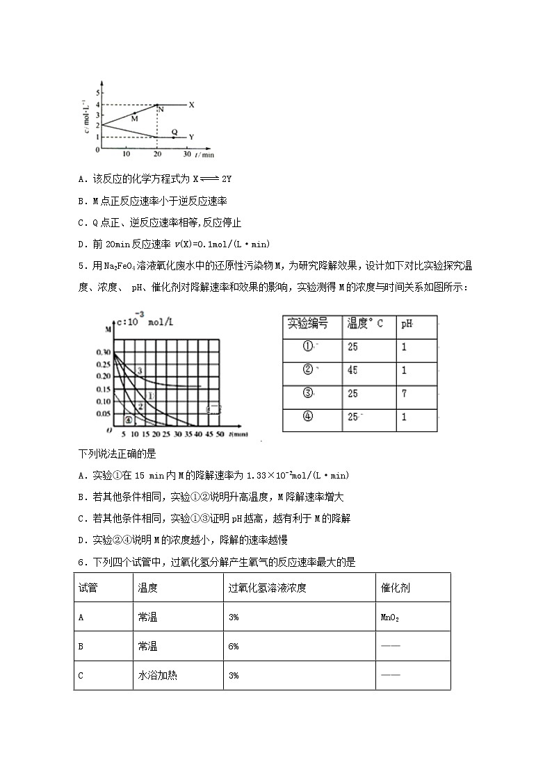 2021_2022学年高中化学第二章化学反应方向限度与速率第三节化学反应的速率二练习含解析鲁教版选择性必修1第2页