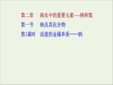 2021_2022学年高中化学第二章海水中的重要元素__钠和氧第一节第1课时活泼的金属单质__钠课件人教版必修1