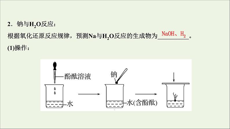 2021_2022学年高中化学第二章海水中的重要元素__钠和氧第一节第1课时活泼的金属单质__钠课件人教版必修105