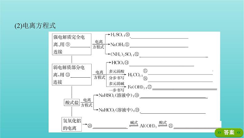 新教材高考化学总复习专题二化学物质及其变化第2讲离子反应课件第5页