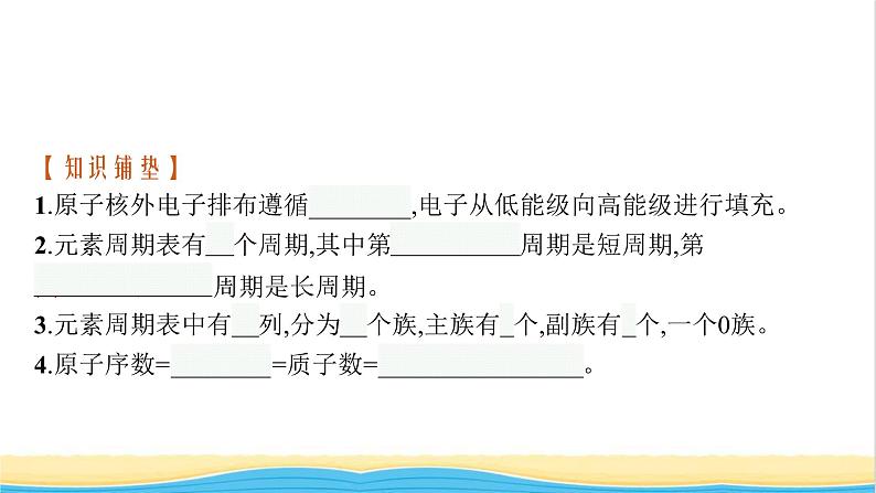 高中化学第一章原子结构与性质第二节第一课时原子结构与元素周期表课件新人教版选择性必修第二册04