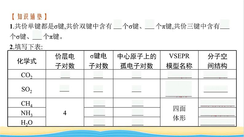 高中化学第二章分子结构与性质第二节第二课时杂化轨道理论课件新人教版选择性必修第二册04