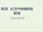 2021_2022学年新教材高中化学第5章化工生产中的重要非金属元素章末总结探究课课件新人教版必修第二册