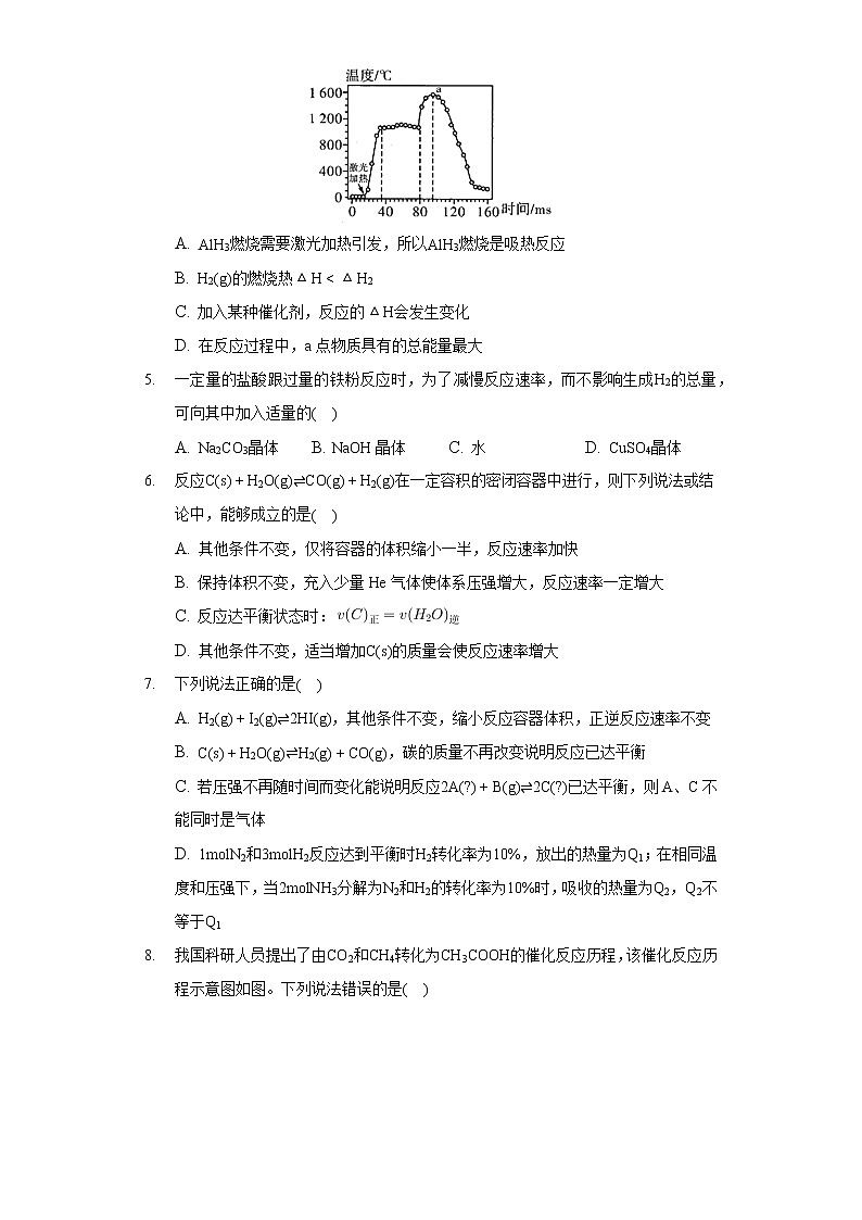 2020-2021学年四川省达州市大竹中学高二（下）月考化学试卷（3月份）第2页
