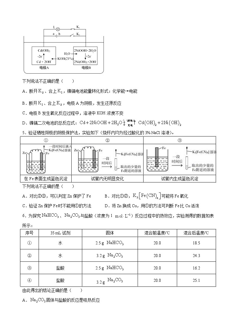 2022届山东省济南外国语学校高三上学期11月月考化学试题含答案第2页