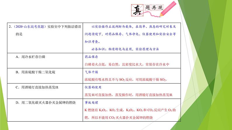 第一课时  实验仪器和基本操作（课件）- 高考化学二轮复习方案（实验部分）第3页
