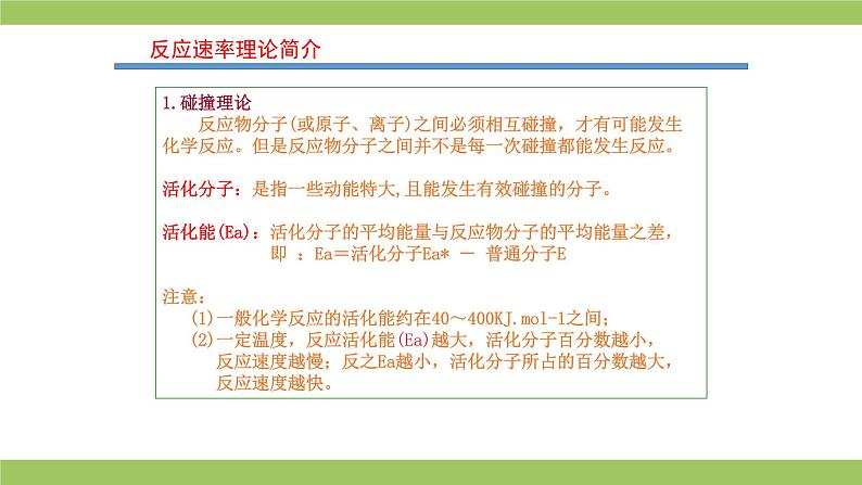 2021届高考化学三轮复习专项冲刺：化学反应机理历程、活化能 、 催化剂(二)课件PPT第3页