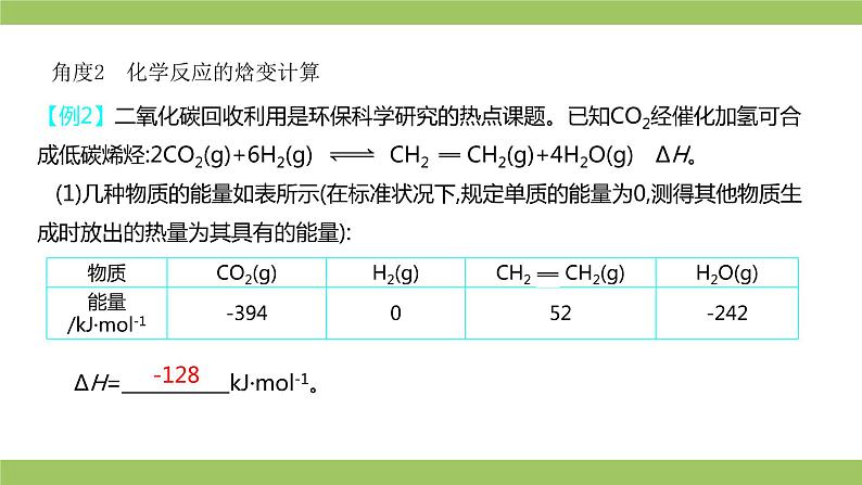 2021届高考化学三轮复习专项冲刺：化学反应原理综合（第一课时）课件PPT第7页