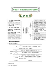 专题17 有机物的合成与推断-备战2022届高考化学二轮复习题型专练