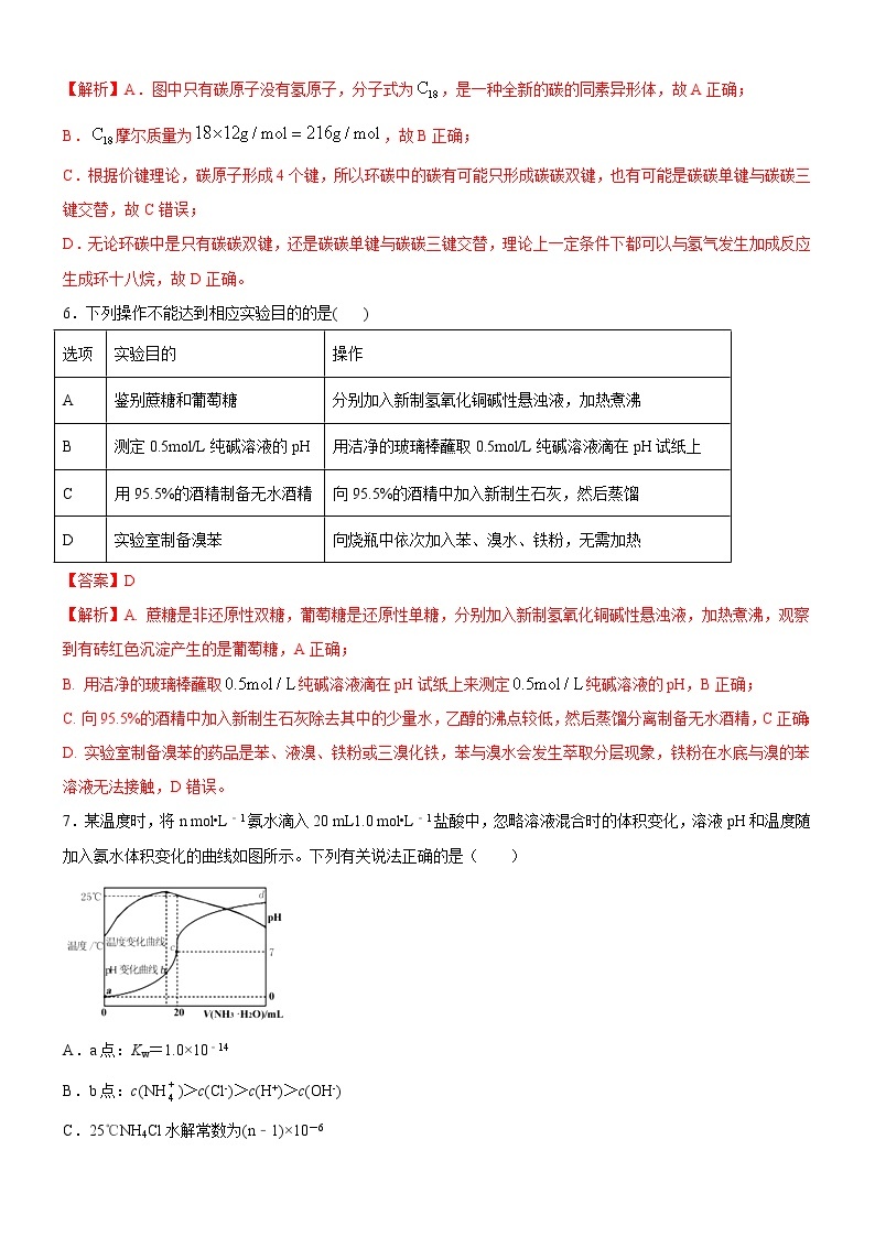 2022年新高考化学适应性考试模拟卷（山东专用）（八）03