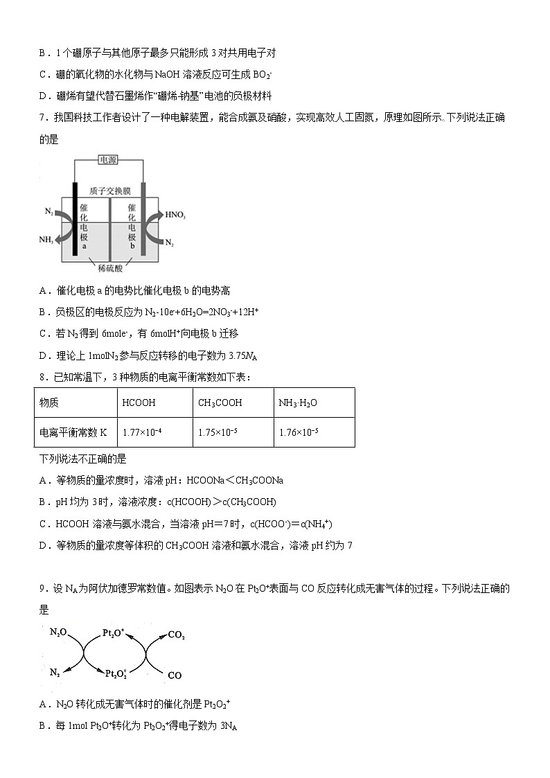 2022年新高考化学适应性考试模拟卷（山东专用）（九）（原卷版）第3页