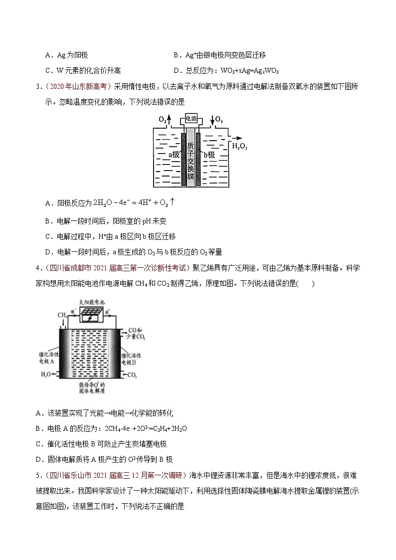 热点6 电化学及其应用- 高考化学专练【热点·重点·难点】02