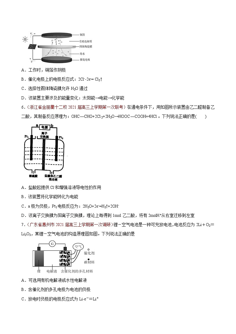 热点6 电化学及其应用- 高考化学专练【热点·重点·难点】03