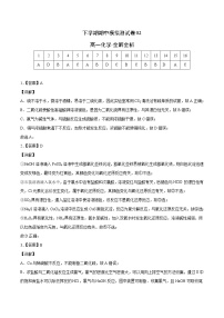 高一化学下学期期中模拟测试卷02（人教版2019必修第二册）