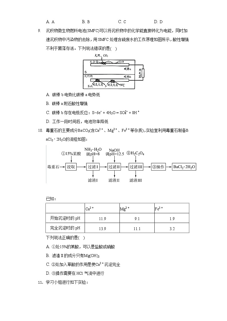 2022年山东省潍坊市高考化学一模试卷（含答案解析）03