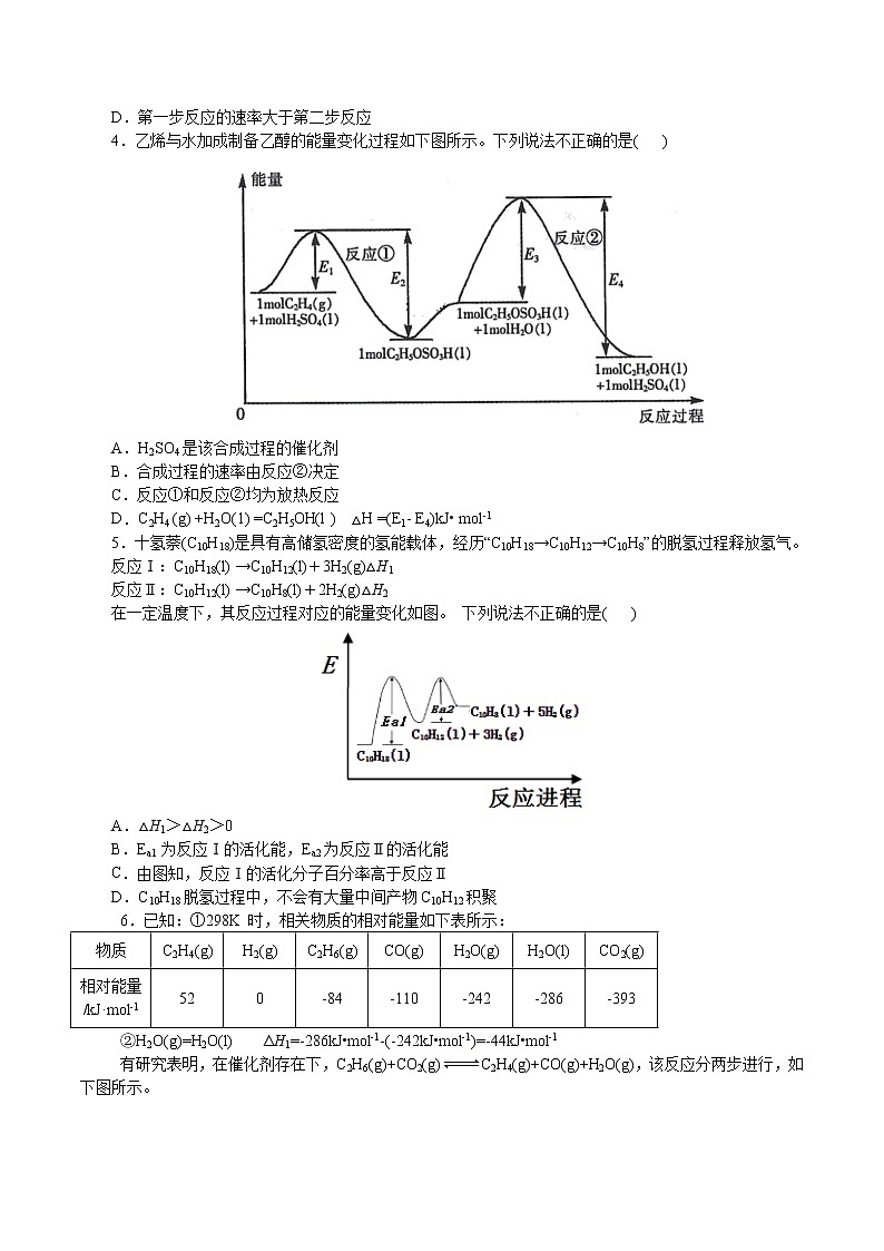 题型12：化学反应与能量变化(原卷版)第2页